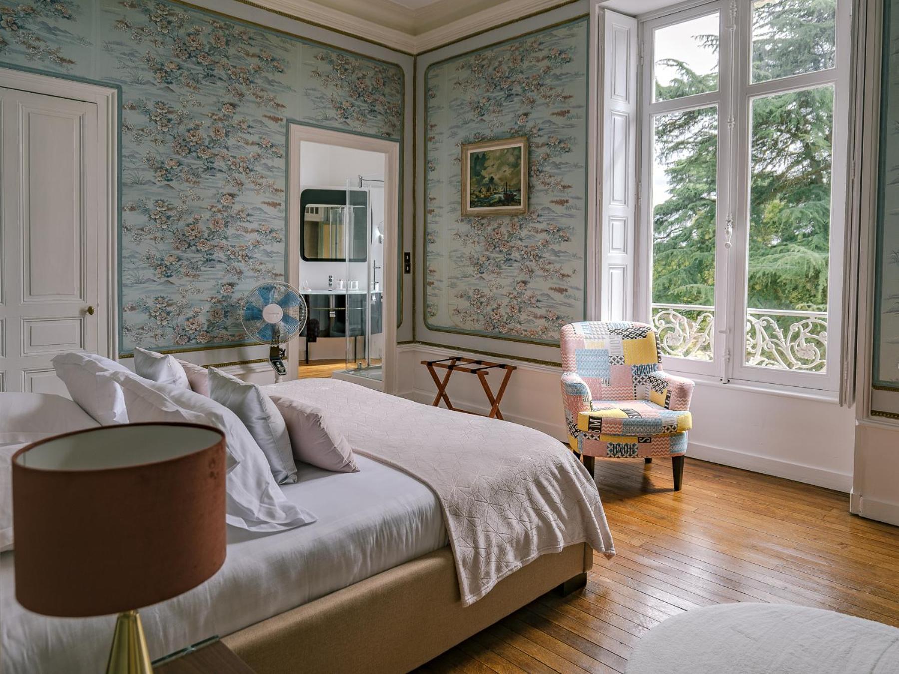 Chambres d'hôtes Château Les Orchidées SAUMUR Esterno foto